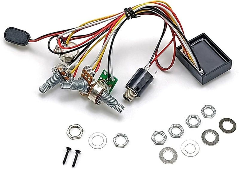 Active Bass Guitar Preamp Pickup Control System For Electric Bass Studio Equipment - Image 3